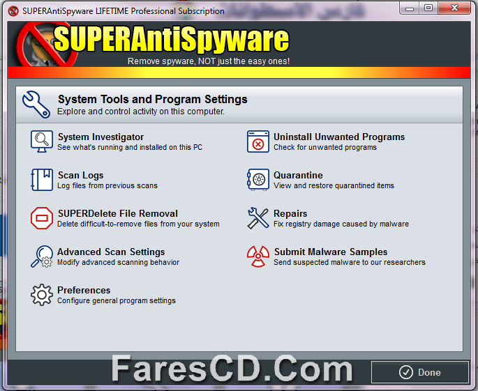 SUPERAntiSpyware Professional 601168 Database 11710 3
