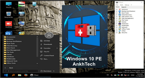 Windows 10 PE AnkhTech