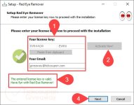 Softorbits red eye removal registration