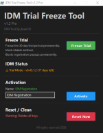 شرح برنامج IDM Trial Freeze Tool v1.2 Pro: تجميد النسخة التجريبية من Internet Download Manager